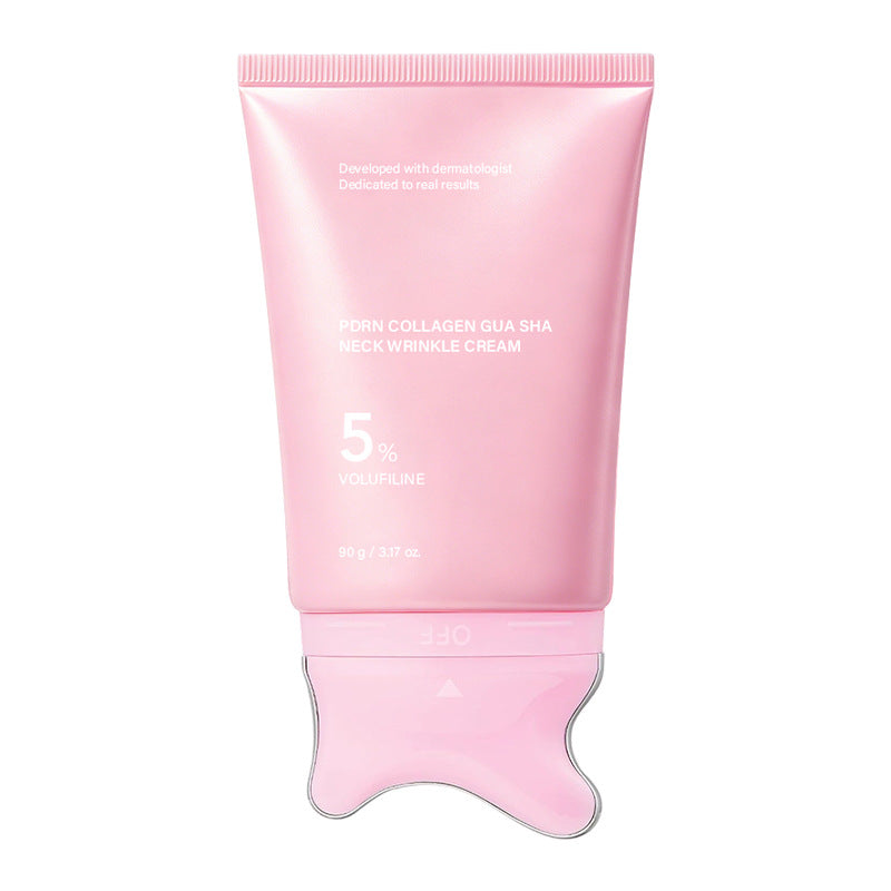 2-in-1 Gua Sha Neck Cream — Collagen Firming Treatment