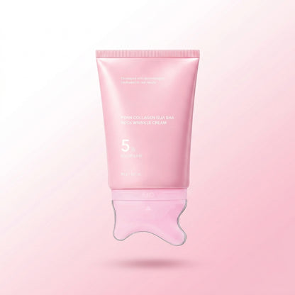 2-in-1 Gua Sha Neck Cream — Collagen Firming Treatment